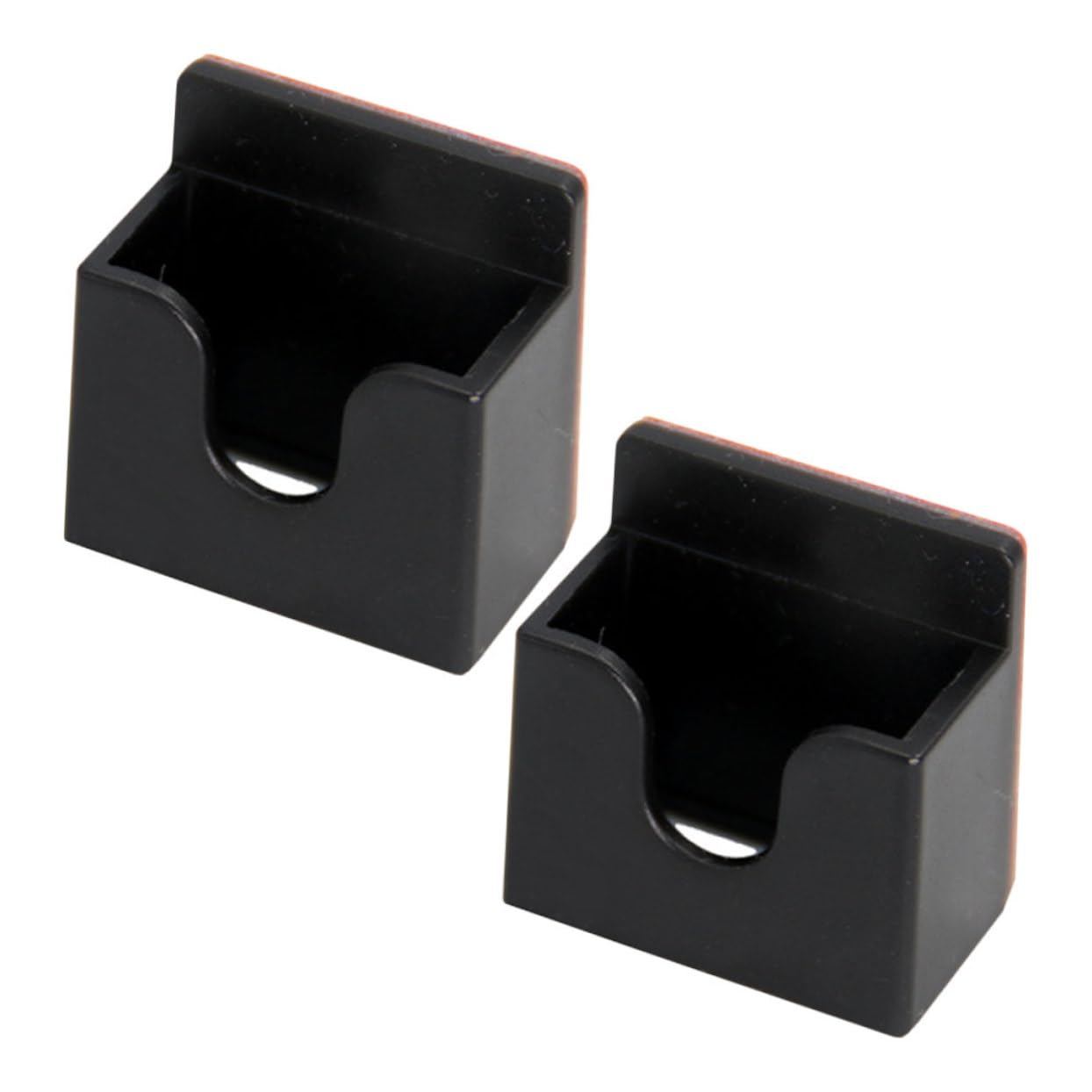 WHAMVOX 2Pcs Mic Holder Mount Radios Ham Radios Adhesive Clip for Secure Grip Easy Installation Compatible with Yaesu Car Microphone Hanger
