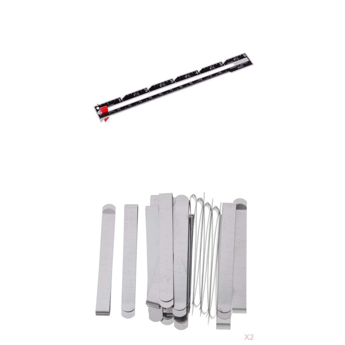 CALANDIS™ 20 Pieces Hem Clips and 1 Piece Sewing Measuring Gauge | Sewing-picture-31