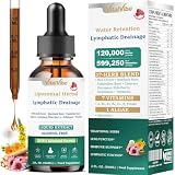 VitalVibe Gouttes de Drainage Lymphatique Anti-Rétention d’Eau - 60 ml...