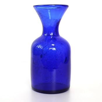 【サイン入り】Erik Hoglund エリックホグラン　ブルー 花瓶花器　北欧 サイン入り】エリックホグランErik Hoglundブルー 花器花瓶北欧