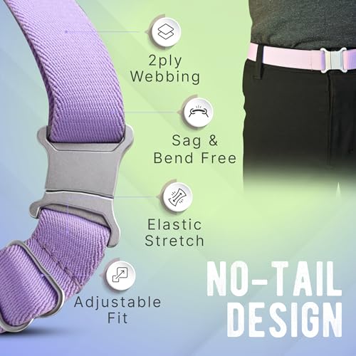 Braxley Wonder Belt | Magnetic Aluminum Buckle Adjustable Lightweight Belt For Men & Women | Machine Washable3