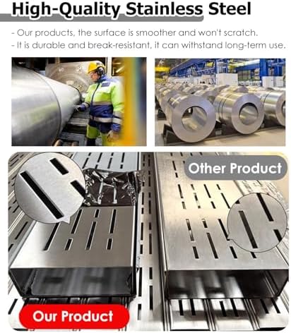 Outdoor Patio Drainage Kit - 1m Shallow Channel System, Narrow Water Trench, Commercial Driveway Drainage Solution, Efficient Water Diverter for Patios
