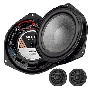 AXTON ATS-FT160C – 16,5 cm Komponentensystem, kompatibel mit FIAT Ducato