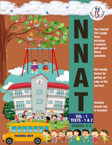 NNAT - Grades 4-5 - VOL - 1 - TESTS - 1 and 2 (Critical Thinking Practice)
