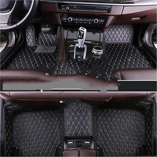 Tapis de coffre pour Benz Classe E W213 2017-2018 noir et beige