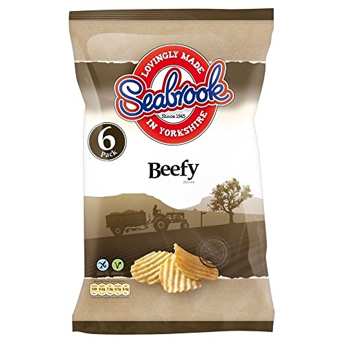 Seabrook Crinkle Cut Crisps - Beefy (6x25g) image 2