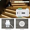 DC12-24V Color Chasing Motion Activated Stair Light Sensor LED ...