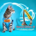 Qbily Pet Hair Remover 2nd Gen (3 Pack) - Reusable Lint Removal Tool for Couch, Carpets, Cat Trees, Car Mats, Furniture, Clothes, Pet Houses, Dog & Cat Hair Scraper Tool with Storage Bag - Image 2