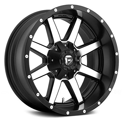 Fuel D537 Maverick 20x10 8x170-18mm Black Machined Wheel Rim 20  Inch