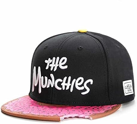 Amazon Cayler Sons ケイラーアンドサンズ Cay Ss15 35 Munchies 男女兼用 3d刺繍 シンプソンズ 可愛い ポップ スラング Free サイズ 調整可能 01 Black 即納 キャップ 通販