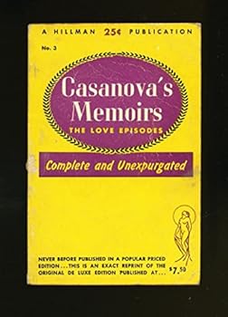Mass Market Paperback Casanova's Memoirs: The Love Episodes Book