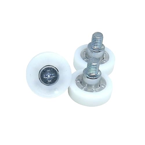 10 piezas de diámetro exterior de 0.866 in tipo cajón impresora refrigerador POM rodillo DR22-C1L8W7M6 guía deslizante de caja registradora DR19