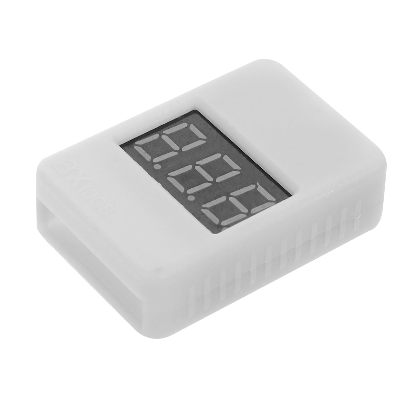 Unomor Battery Capacity Checker Backlight Voltage Display Tool for Real Monitoring Durable Design High Brightness LED Screen for Accurate Power Readings