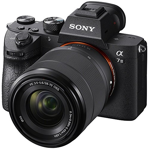 Sony A7Iii Full Frame Mirrorless Interchangeable Lens Camera With 28-70Mm Lens + 64Gb Memory & Flash A7Iii Accessory Bundle #TOP3