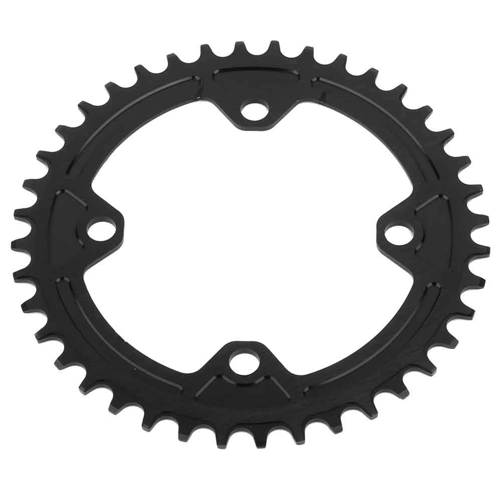 Plateau VTT 42T BCD 104mm Anneau De Chaîne Unique Positif Négatif Pour Shimano Pédalier AM XC Vélo - Alliage Aluminium Léger