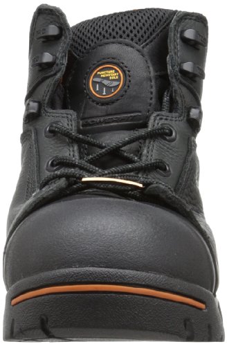 Timberland PRO Timberland PRO Men's Endurance 6 Inch Steel Safety Toe Puncture Resistant Waterproof Industrial Work Boot, Black, 9 M