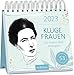 Produktbild Postkartenkalender Kluge Frauen, die unsere Welt bewegten 2023: Wochenkalender 2023, 53 Postkarten mit Zitaten von starken Frauen