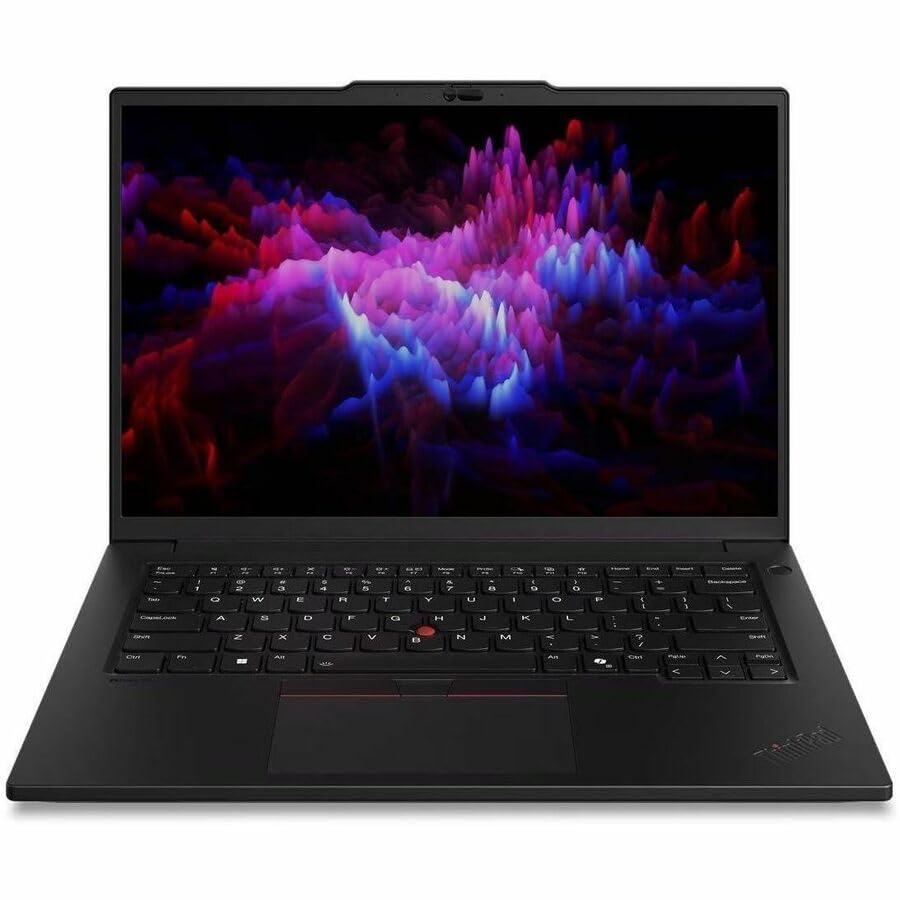Image of Lenovo ThinkPad P14s Gen 6 21QT006VUS 14.5 inch Mobile Workstation - WUXGA - 60 Hz - Intel Core Ultra 7 255H - 32 GB - 512 GB SSD - English Keyboard - Black - Intel Chip - 1920 x 1200 - Windows 11 Pro - -