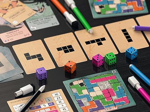 Allplay Mind Space Juego de Mesa Roll & Write miniatura 2