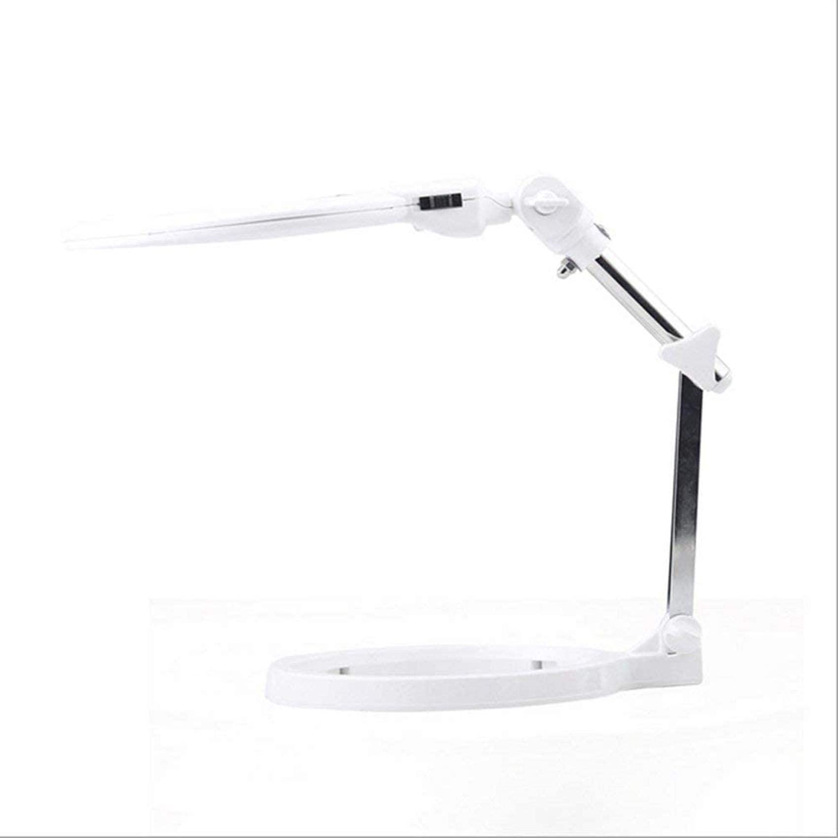 Vergrößerungsgläser, Tischlupen mit LED-Handgelenken, Faltlupe 2X 5X HD-Linse, Tischlupe für Bastelarbeiten und Reparaturen