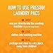 Amazon Brand - Presto! Laundry Detergent Pacs, Fresh Scent, 81 Count