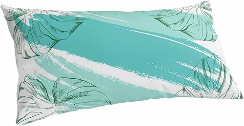 Miniatura 8 de Fundas de almohada de Halloween tamaño King, 2 paquetes de fundas de almohada suaves decorativas para sofá de cuerpo largo, funda de cojín lumbar