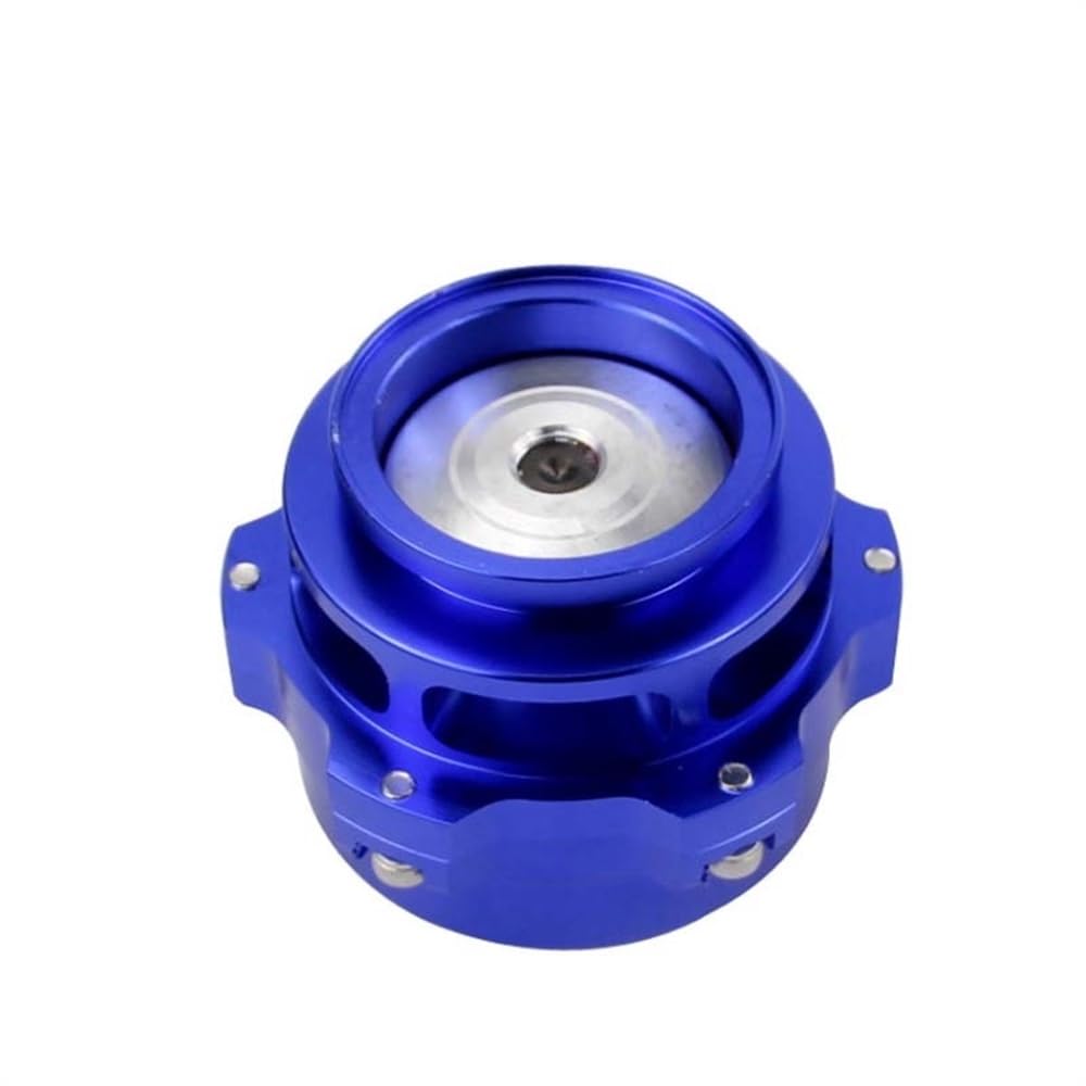 VáLvulas De Escape Válvula de descarga de banda en V universal de 50 mm Tipo BOV Q con soldadura en brida de aluminio 35 PSI Valvula De Descarga(Gold)