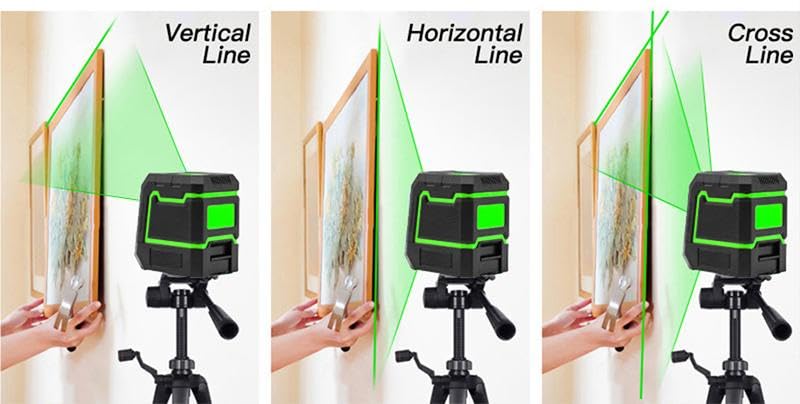 Amazon | レーザー墨出し器 自動補正 傾斜モード パルス機能 軽量