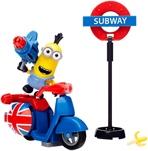 Minions Toys Mega Bloks Minion Movie Scooter Escape #TOP5