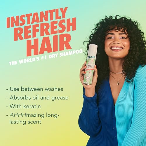 Batiste Dry Shampoo, Bare Fragrance, Refresh Hair and Absorb Oil Between Washes, Waterless Shampoo for Added Hair Texture and Body, 5.71 oz - Image 3