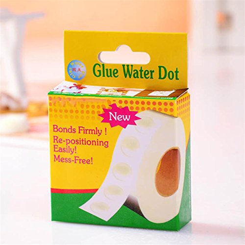 Original Glue Water Dots 250 pcs / Super Sticky Glue Water Dots Removable Adhesive Balloon Wholesale Birthday Party Decoration ( Original Product)