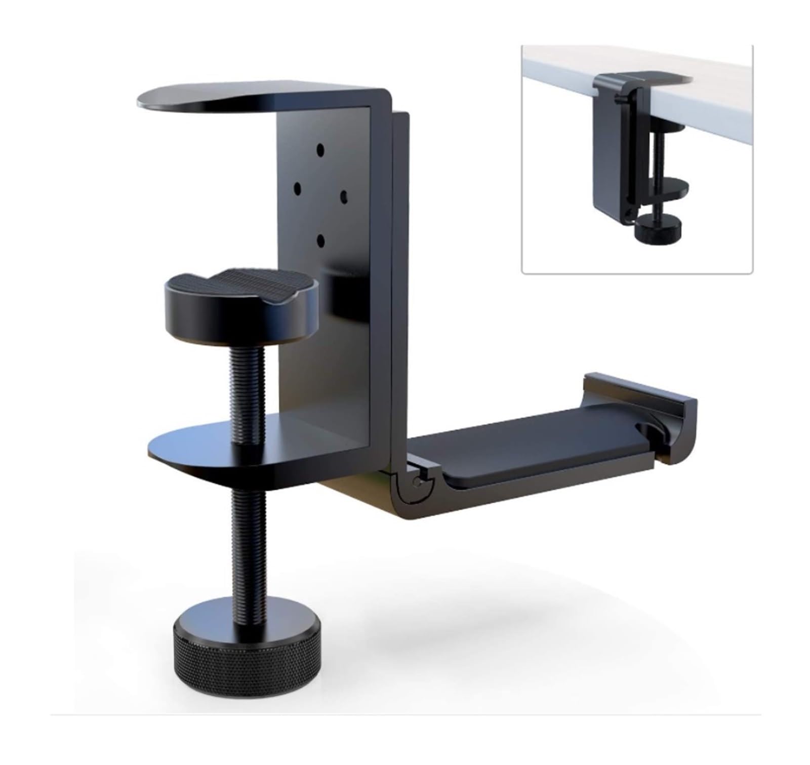 Supporto per Cuffie Supporto for Cuffie Gancio for Cuffie Supporto for Cuffie sotto Il Tavolo Supporto for Cuffie Pieghevole in Alluminio Headphone Stand