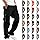 Cargo Pants for Men 2025 Work Trousers with Pockets Casual Loose Jogging Outdoor Hiking Bottom Lightweight Sweatpant Zipper