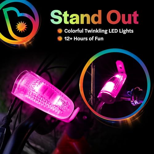 Brightz HornBrightz Pink Light Up Bike Horn for Kids, Bike Bell for Girls - image 4