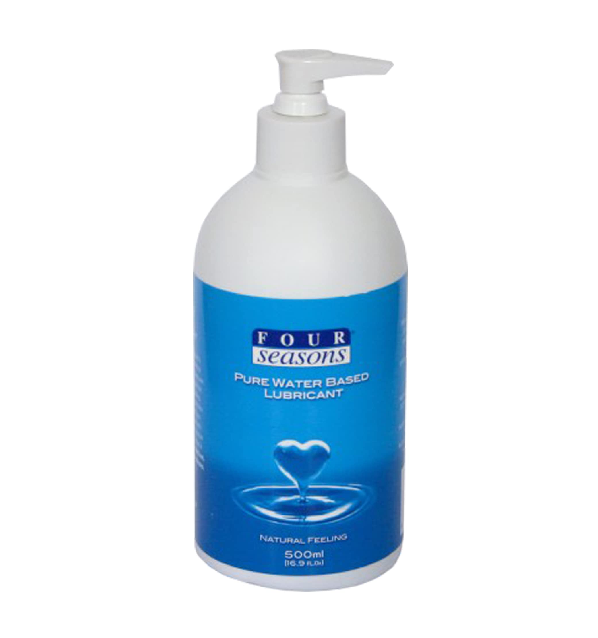 Four Seasons Pure Water Based Lubricant, 500 milliliters