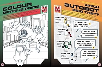 Hardcover Transformers Robots in Disguise 1001 Stickers Book