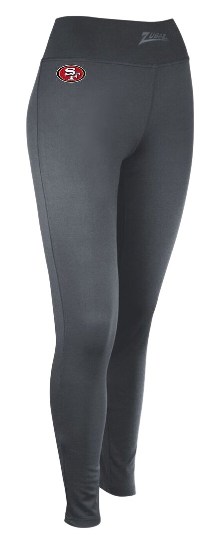 Zubaz NFL Women's Solid Color Leggings, Minnesota Vikings Small — view 104