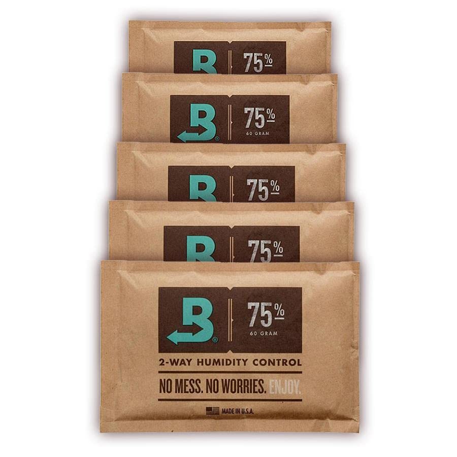 Boveda 75 60g Humidor Puro Kutusu Nemlendirici 5li Eco Paket