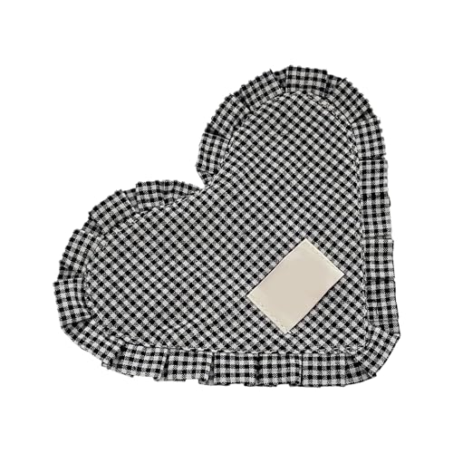 Hqkfuybl Heart-Shaped Placemats And Coasters Placemats, PVC Water Proof Dining Table Mats For Dinners Table Setting And Festival Gatherings 7