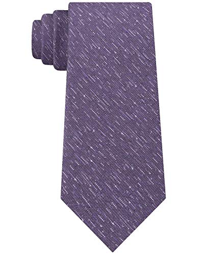 Calvin Klein Mens Silk Pattern Neck Tie Gray O/S