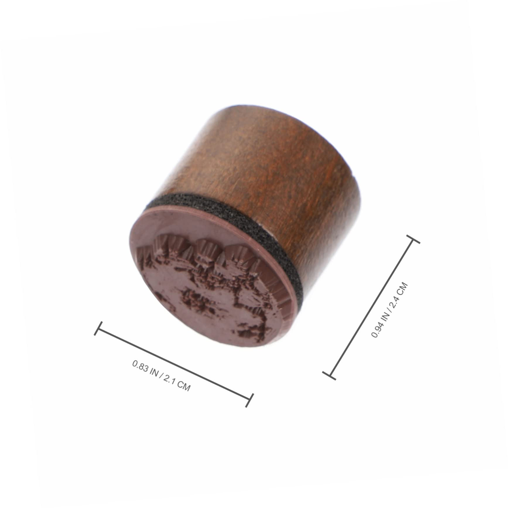 Set 7 Timbri In Legno Fasi Lunari - Per Scrapbooking, Diari, Decorazioni Fai-da-te