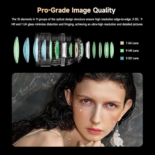 Image of VILTROX AF 85mm F1.4 Pro FE Full Frame Lens for Sony E Mount, 85mm f /1.4 Auto Focus Portrait Prime Lens Compatible with Sony a7RIV a9 a7RII a7RIII a7III a7C FX3 ZVE1 A1 a6600 a6700 a6400 ZV-E10