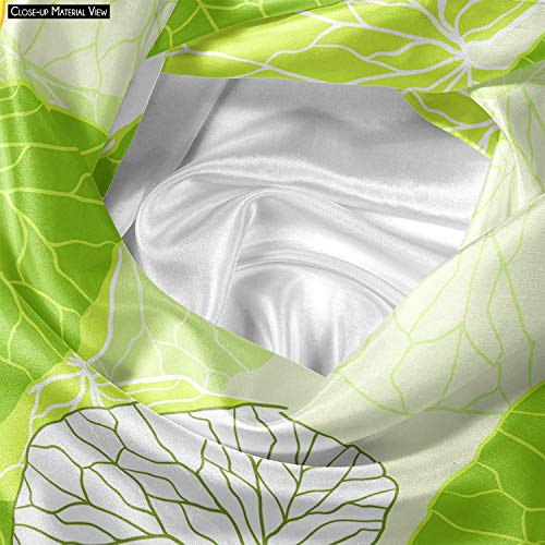 Image of ArtzFolio Green Leaves D1 | Pouch Wrist Potli Bag | Bag for Weddings & Casual Parties