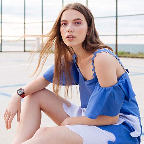 image for Beeasy Digital Watch Waterproof with Stopwatch Alarm Countdown Dual Ti