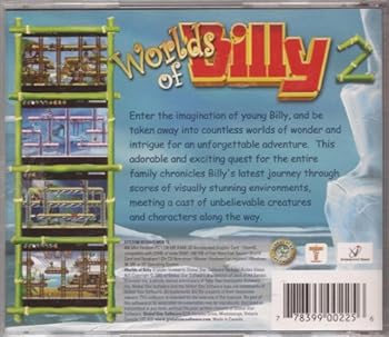 CD-ROM Worlds of Billy 2 Book
