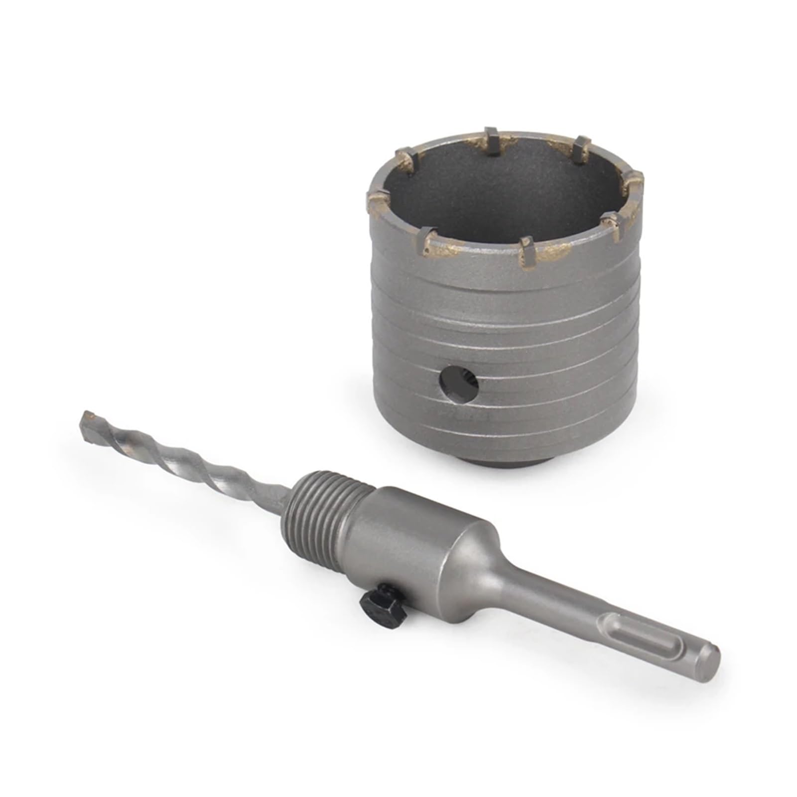 Broca De Corona De Aleación De Carburo De 68 Mm For Hormigón, SDS PLUS, For Taladro Eléctrico Hueco, For Tuberías De Aire Acondicionado, Cemento Y Piedra.