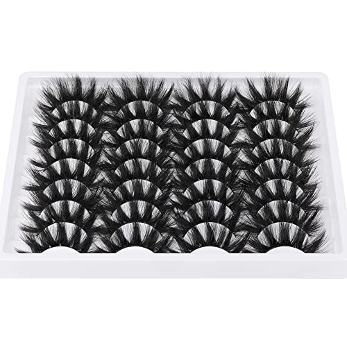 Alicrown Hair 3104-2 Alicrown Dramatic Eyelashes Fluffy Mixed False Lashes Lightweight Handmade Soft Volume 16 Pairs Faux Mink Lashes Pack thumb #6