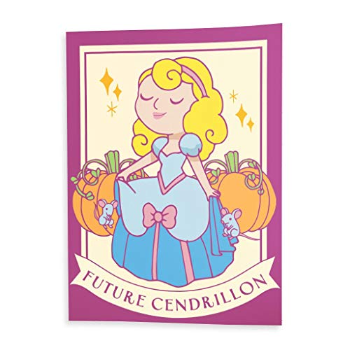 Affiche poster future Cendrillon pour embellir un mur blanc de chambre