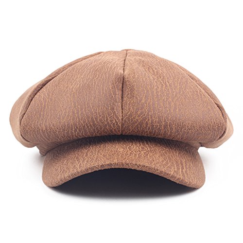 Pelle PU Berretto Irlandese Autunno Inverno
