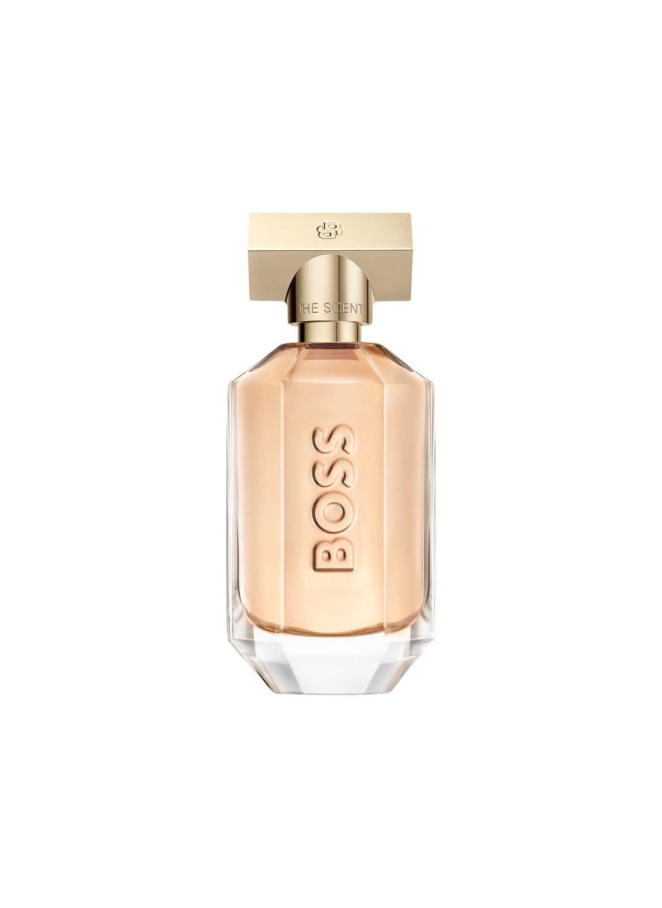 BOSS The Scent - Eau de Parfum for Her - Ambery Fragrance with Notes of Honeyed Peach, Osmanthus Flower and Roasted Cocoa - High Longevity - 100ml